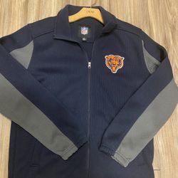 Men’s Chicago Bears NFL fleece line sweater Jacket