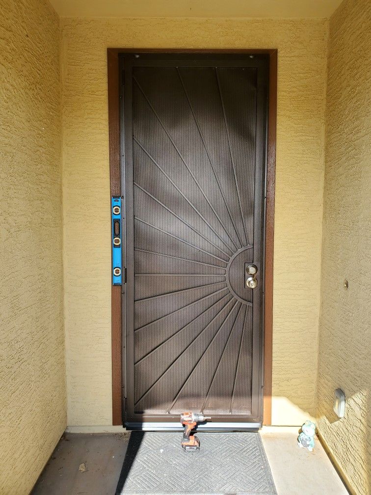 Security Door 36x96 (Installation Included) for Sale in Tolleson, AZ