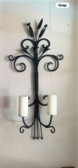 Cast iron candelabra