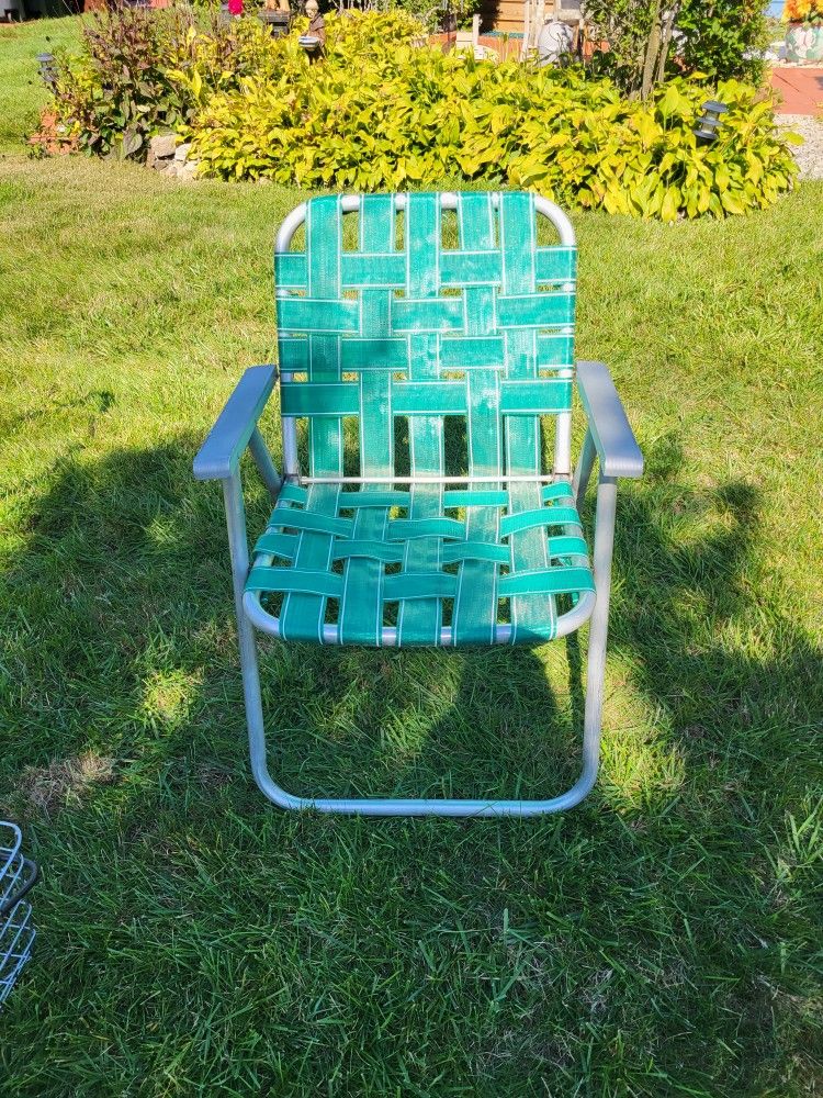 Vintage Chair Aluminum 