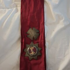 Antique Masonic Slash