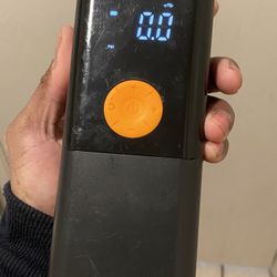 12V Portable Tire Inflator with Digital Gauge and LED.