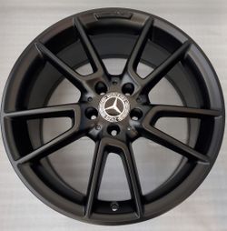 ONE 19" Mercedes C300 C400 Black Wheel Rim OEM