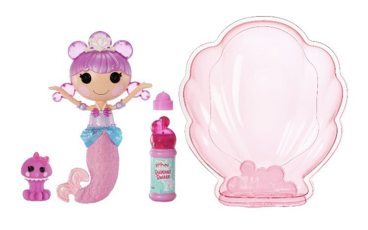 Lalaloopsy Ocean Seabreeze Bubbly Mermaid Doll with Pet Jellyfish