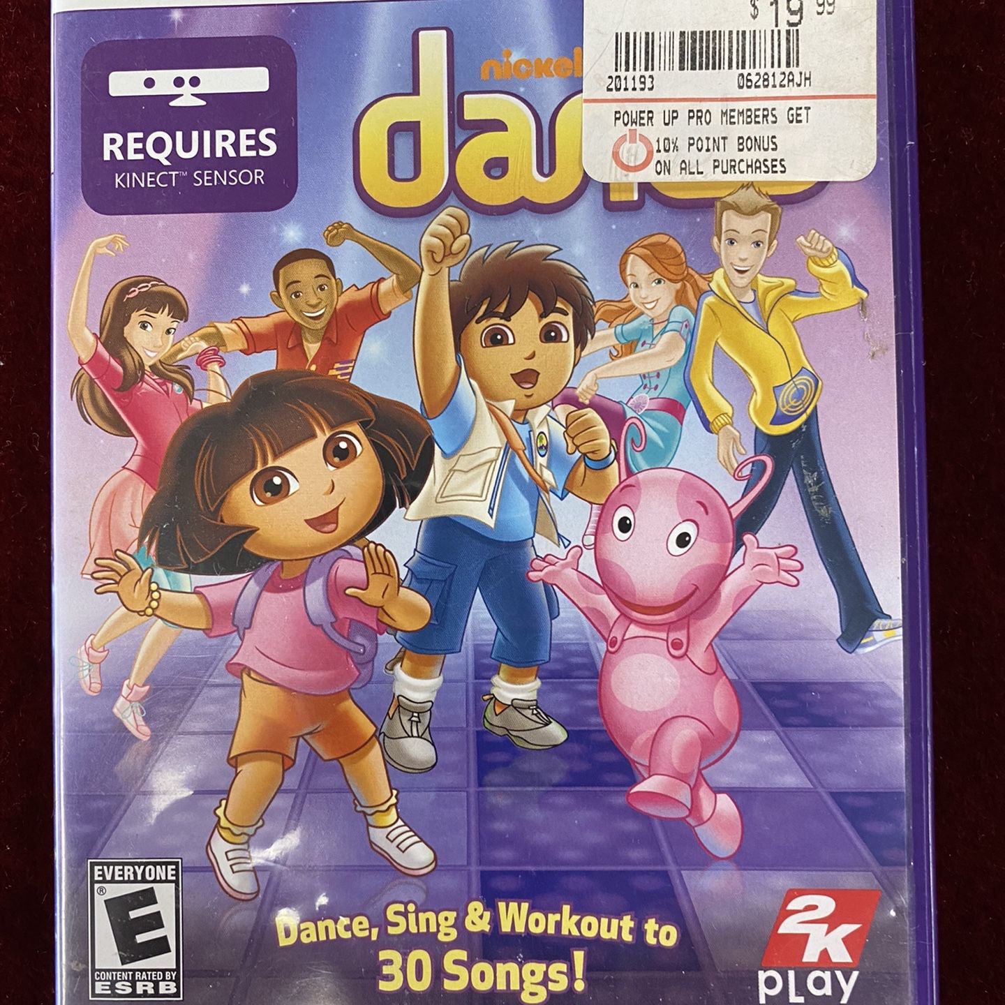 Nickelodeon Dance XBOX 360 Game