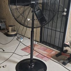 30" Industrial 3 Speed Fan With Misters Firm Price 