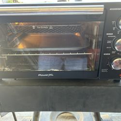 PowerXL Air Fryer Grill Plus Toaster Oven with Air Fry, 8 Functions / Like New / Read Below ⬇️