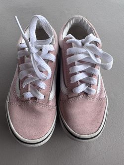 Pink Vans Old Skool sneakers kids size 11