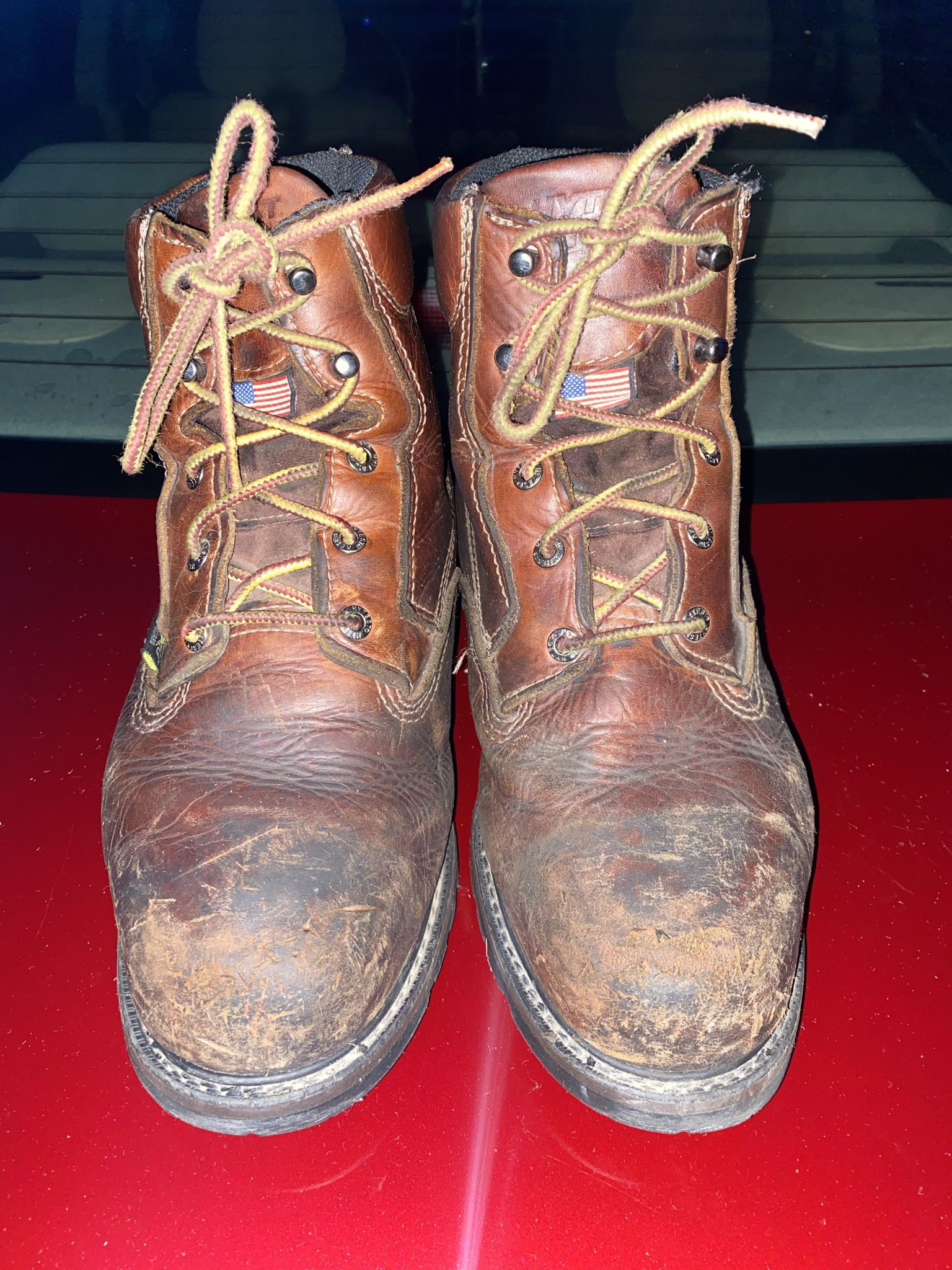 Size 11W work boots
