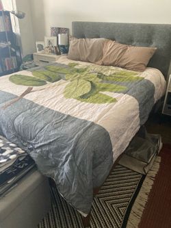 West Elm Queen Bed