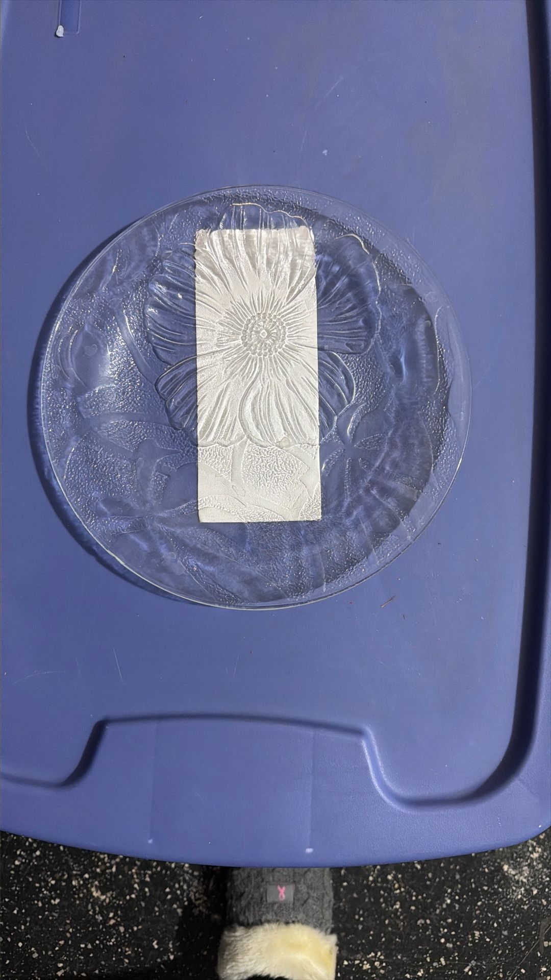 Crystal Plate, Flower $4