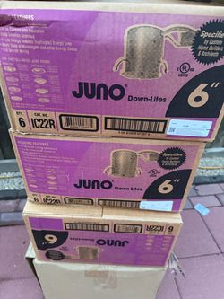 Juno 1-Pack of 6 Contractor Select 6in. Remodel IC Rated Recessed Housing NEW  PICK UP ONLY LOCATED BY W.63rd St and S. California Ave.
