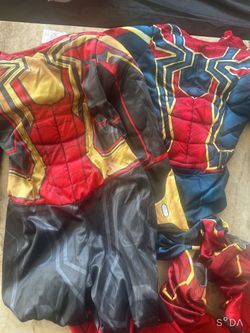 3 Spider-Man Iron Spider Costumes size 5-6