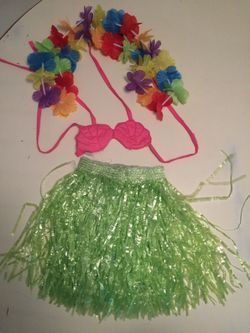 Hula costume - 6-12 months