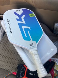 Slk latitude max Pickleball paddle used once $35 plastic still on