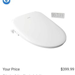 Moen 5-Series Premium Electronic Add-On Bidet Toilet Seat $275