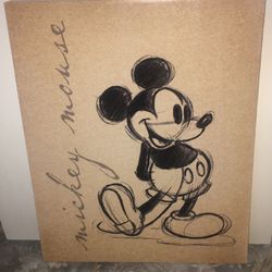 Mickey Mouse Canvas Art