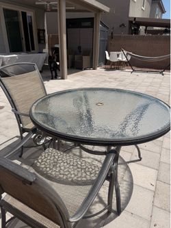 Backyard table