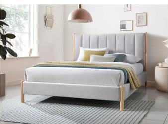 Queen Bed Frame With Mattress 