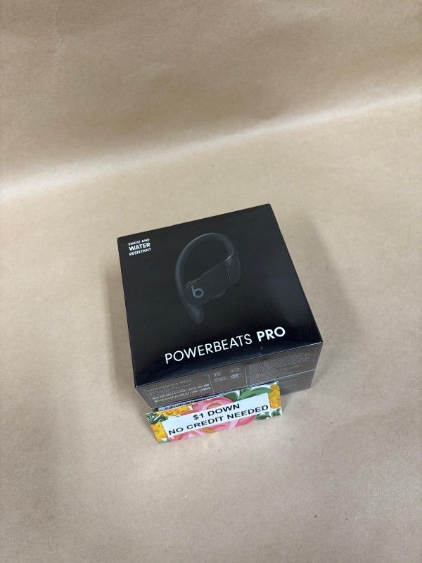 Beats Powerbeats Pro Bluetooth Headphones New - Pay $1 today and pay the rest later -