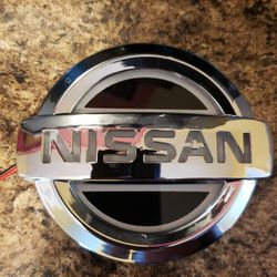 Nissan Badge Logo Red