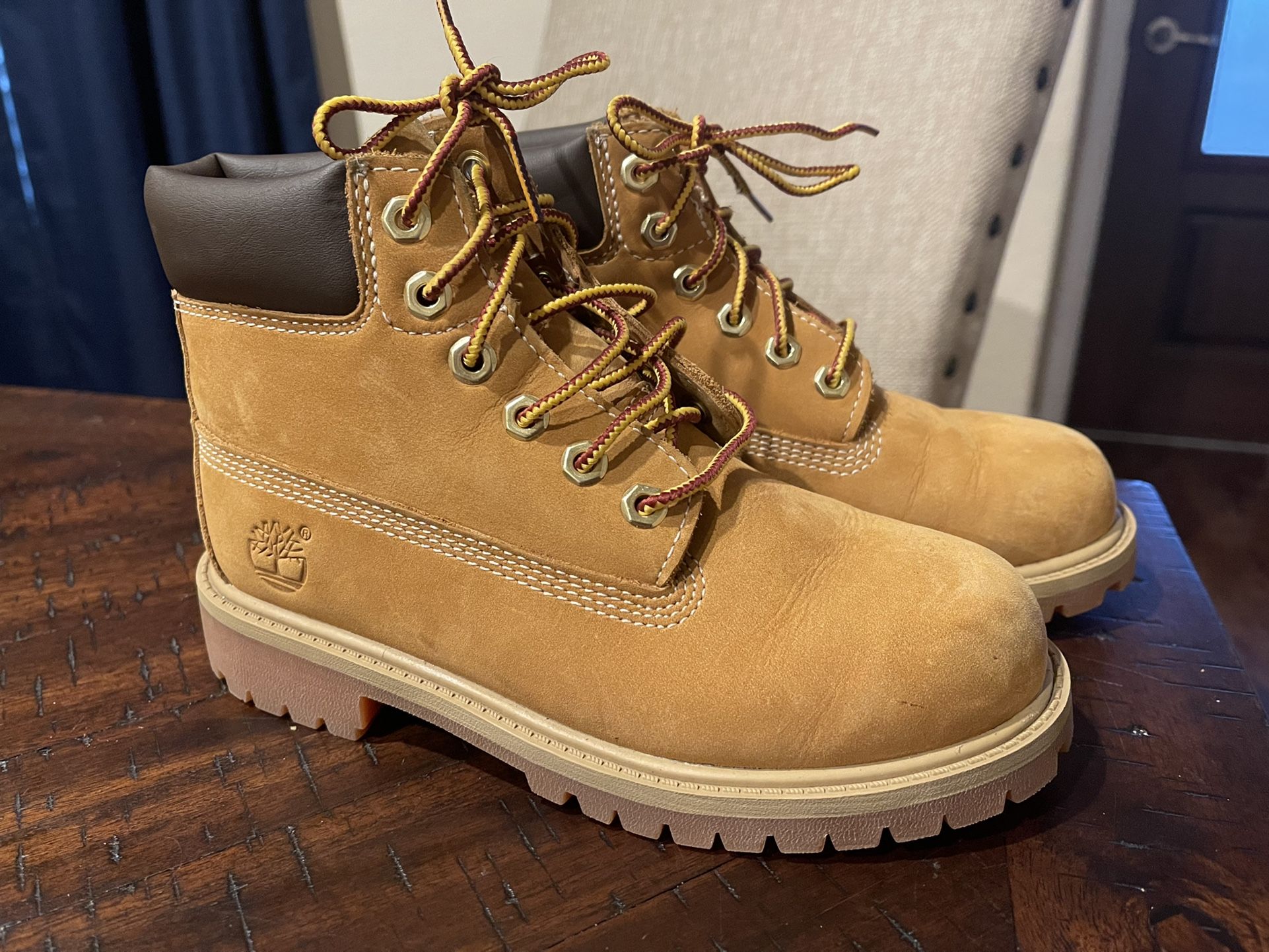 Boys Timberlands $40 FIRM price