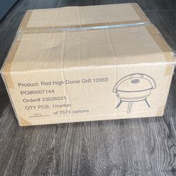 Red High Dome Grill !
