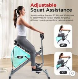 Squat Machine Row-N-Ride