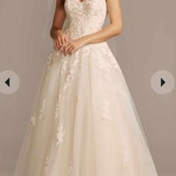 Size 18 Wedding Dress Ball Gown With Pockets