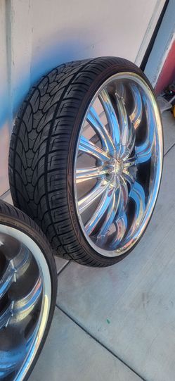 Chrome rims 28ich