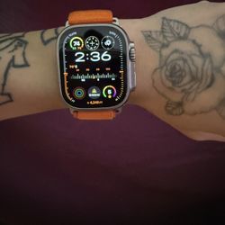 Verizon  New Titanium  Ultra Apple Watch 