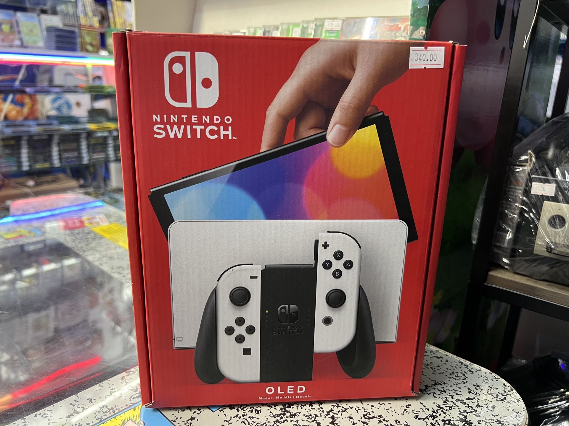 Nintendo Switch OLED w/FREE Game of Your Choice