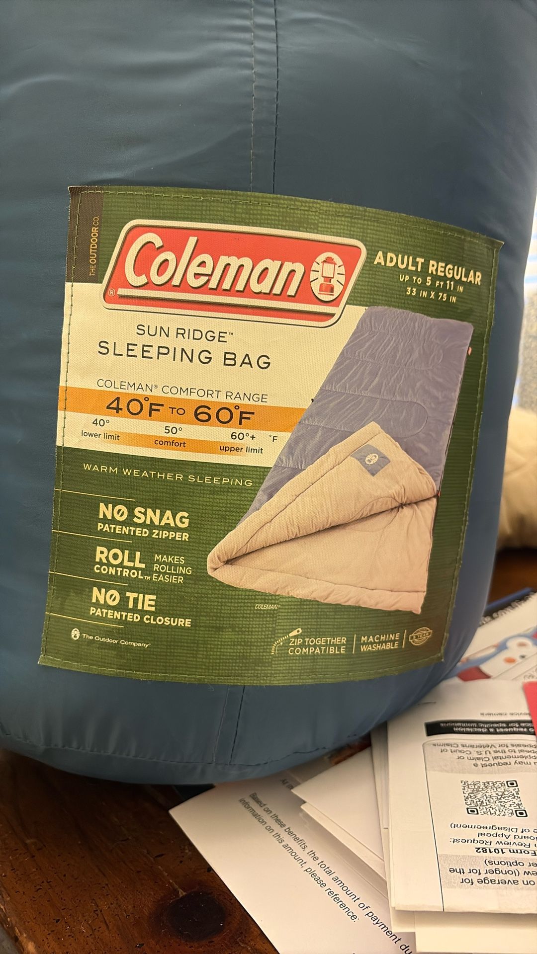 Coleman Sunridge Sleeping Bags
