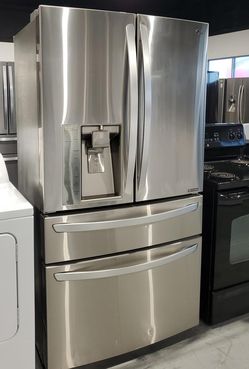 LG 4 Door Stainless Steel Refrigerator
