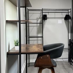 Wall Desk And Chair