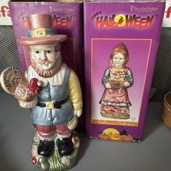 Happy Halloween Stand Realclay. For Candle