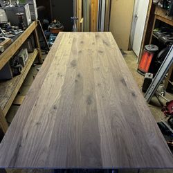 96X36 Black Walnut Table Top / Dining Table Top (unfinished 