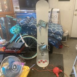 Snowboard With Case