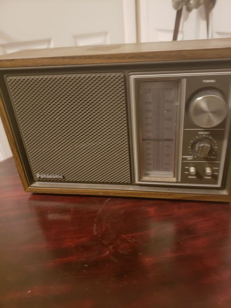 Antique Panasonic Radio