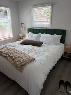 Green King Bed Frame