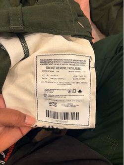 Green wildland, firefighter pants