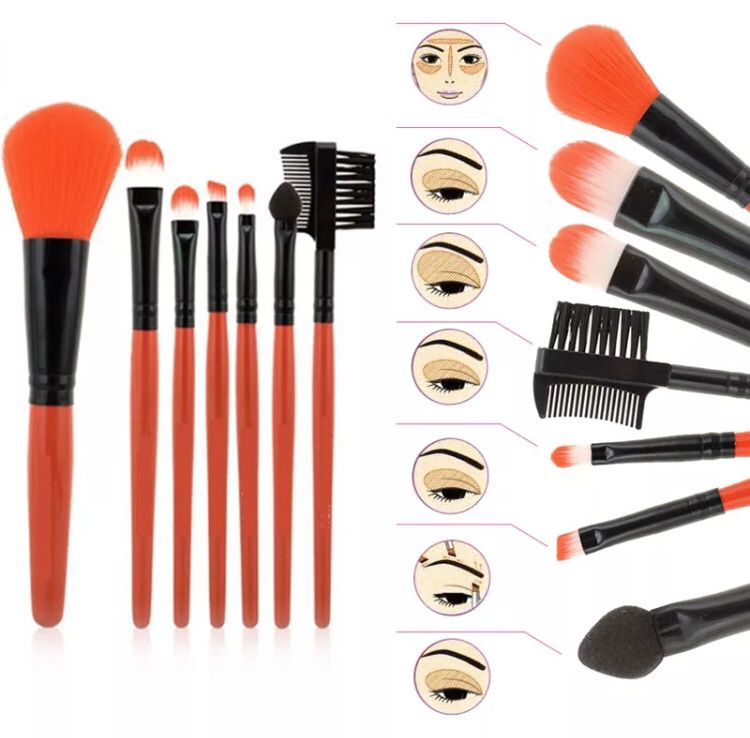 7 Pcs Professional Makeup Brushes Set