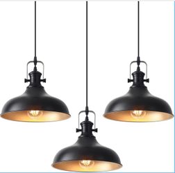 Black Pendant Lights Kitchen Island
