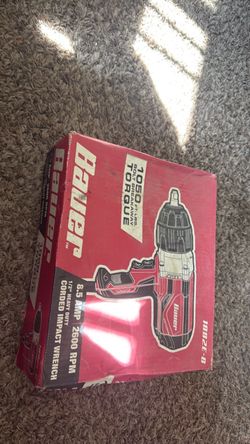 Bauer 8.5 Amp, 1/2 in. Impact Wrench with Rocker Switch