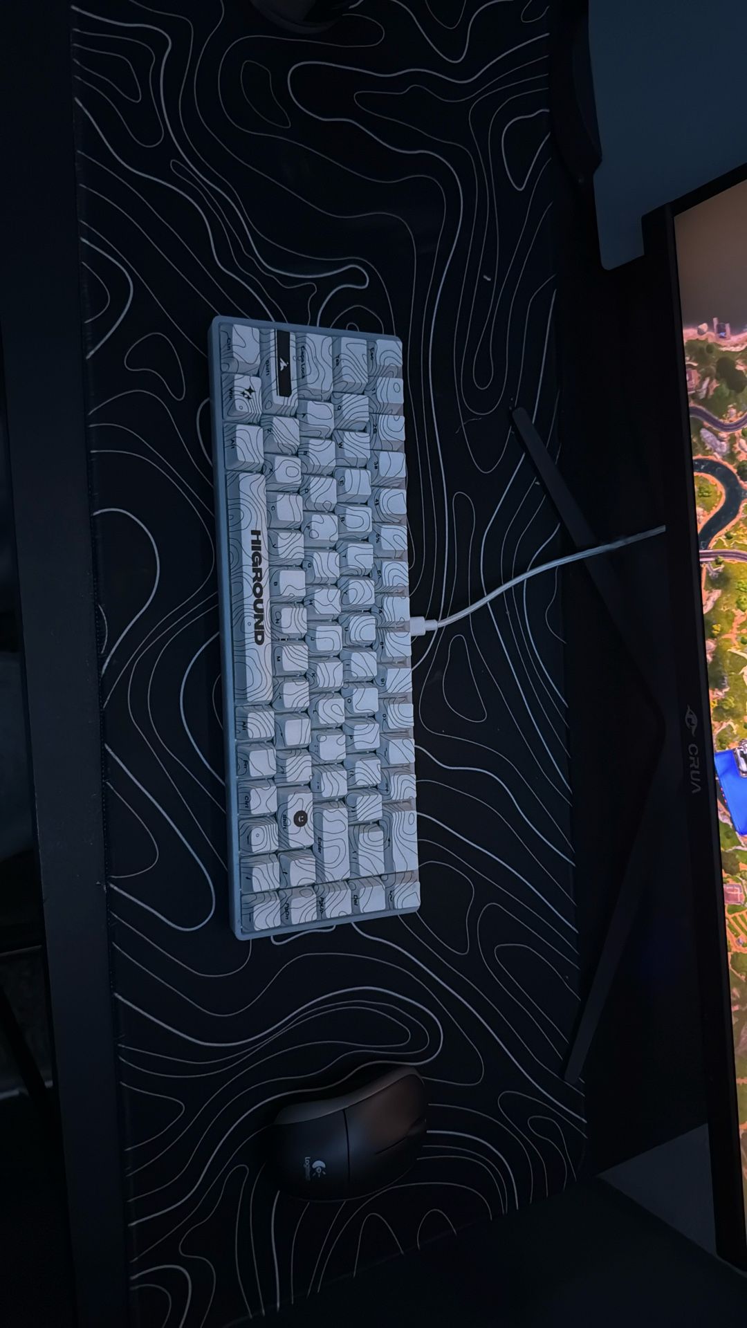 Snow stone High Ground keyboard
