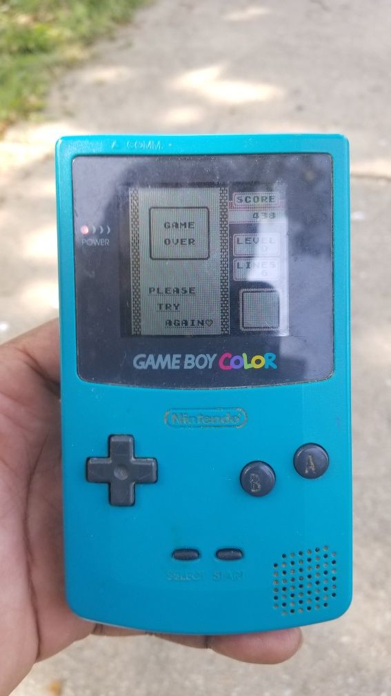 Gameboy color system