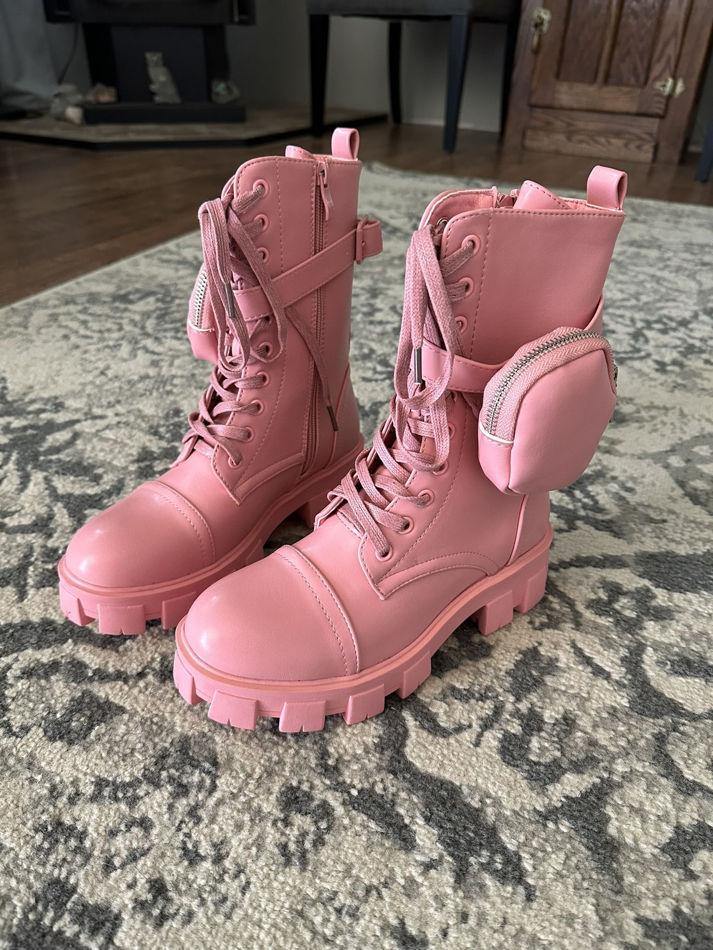 Pink Boots