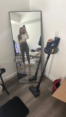 Awesome Big mirror, bookshelf, and vacuum for sale all included
