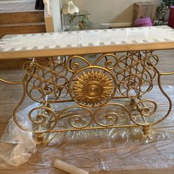 wine rack table