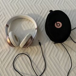 Rose Gold Beats Wireless Headphones